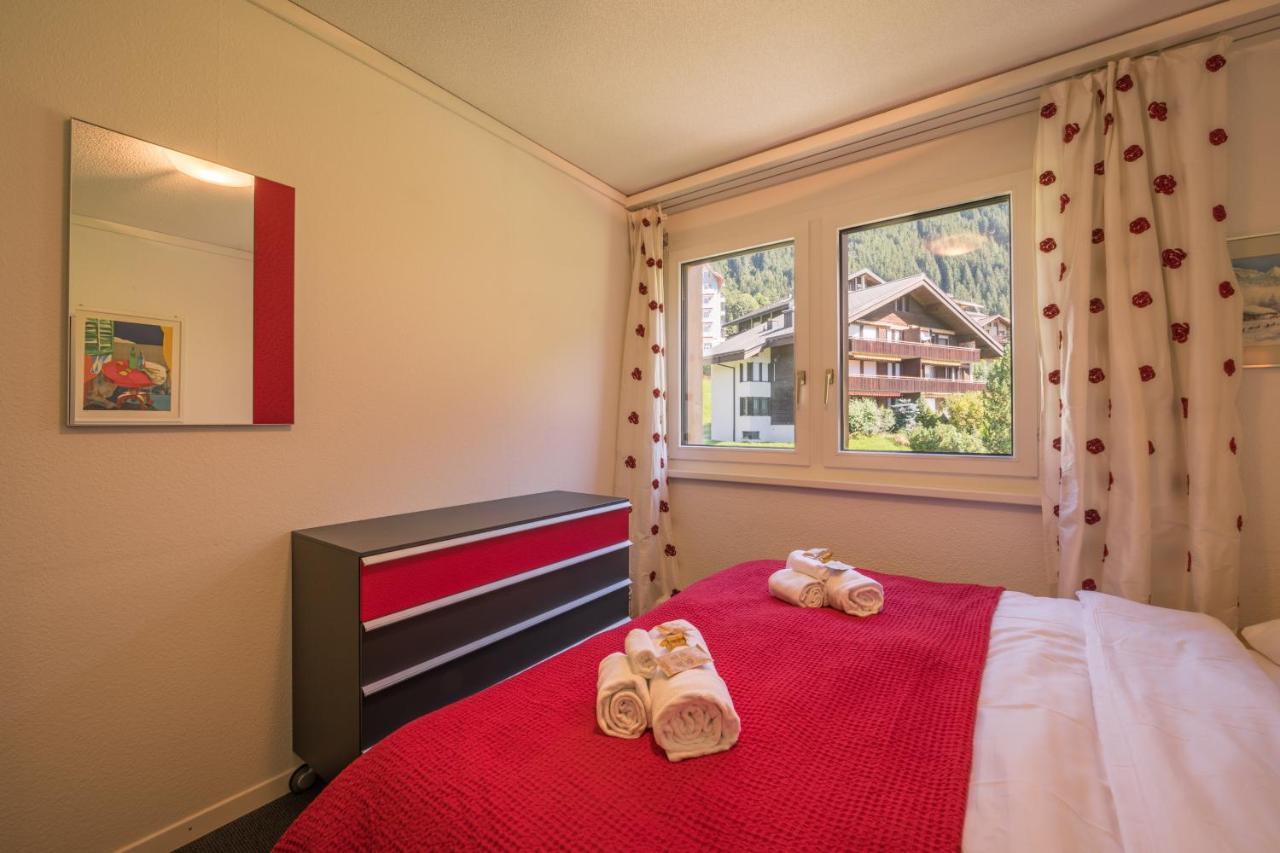 Chalet Primula Penthouse Wengen Exterior photo