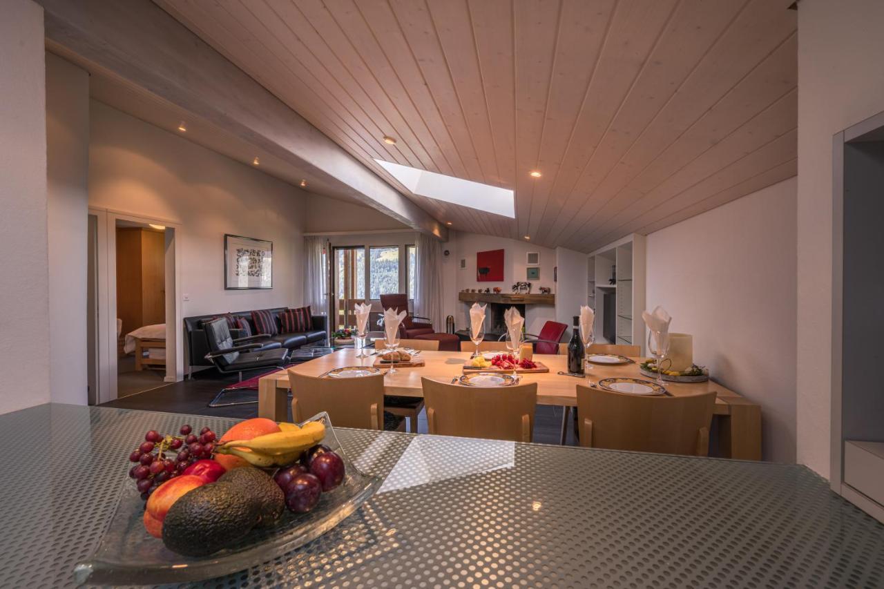 Chalet Primula Penthouse Wengen Exterior photo
