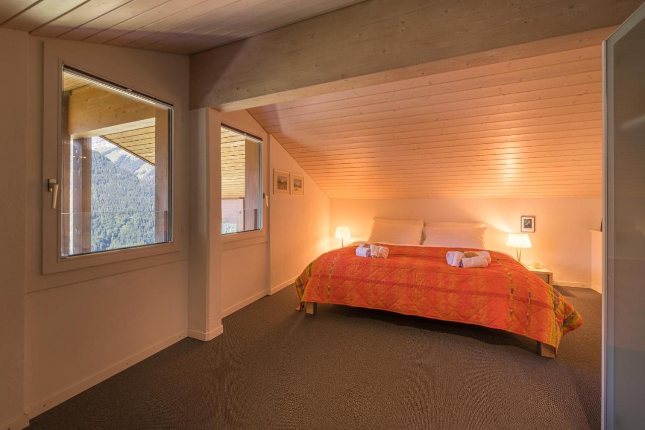 Chalet Primula Penthouse Wengen Exterior photo