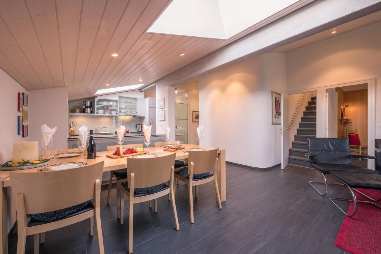 Chalet Primula Penthouse Wengen Exterior photo