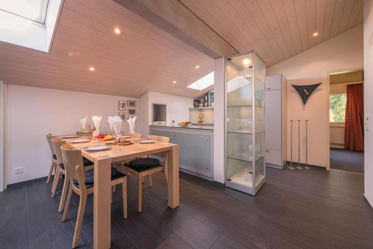 Chalet Primula Penthouse Wengen Exterior photo