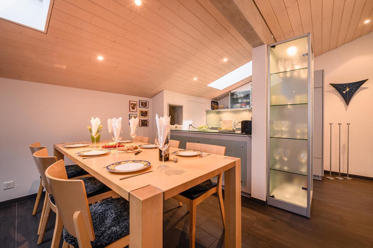 Chalet Primula Penthouse Wengen Exterior photo