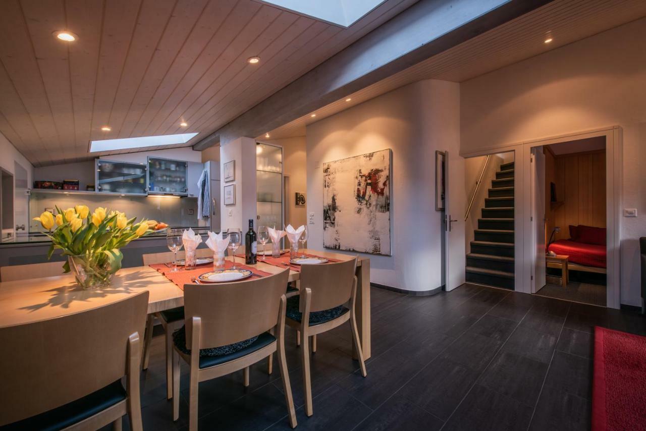 Chalet Primula Penthouse Wengen Exterior photo