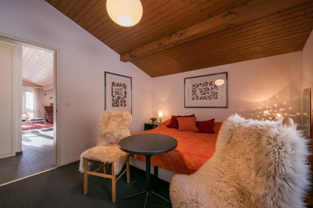 Chalet Primula Penthouse Wengen Exterior photo