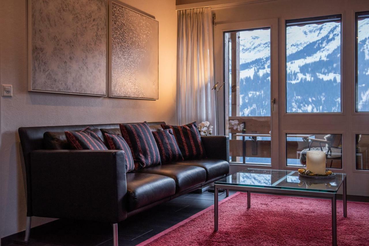 Chalet Primula Penthouse Wengen Exterior photo